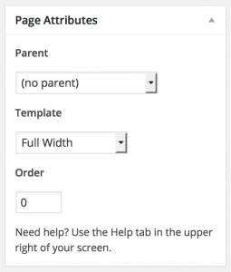 page-attributes